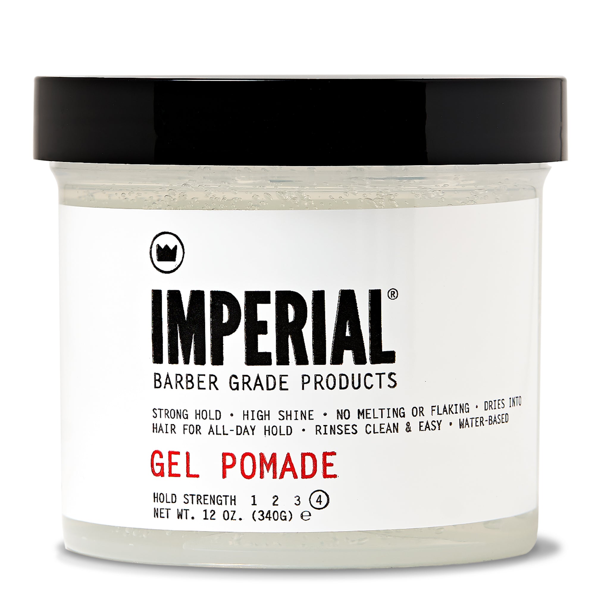 GEL POMADE 12 OZ - FRONT GEL POMADE 12 OZ - FRONT