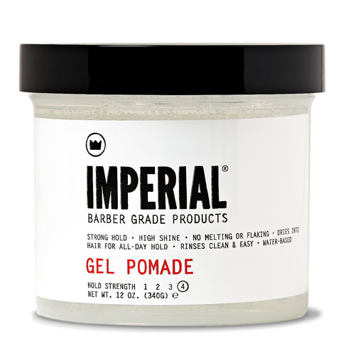 GEL POMADE 12 OZ - FRONT GEL POMADE 12 OZ - FRONT