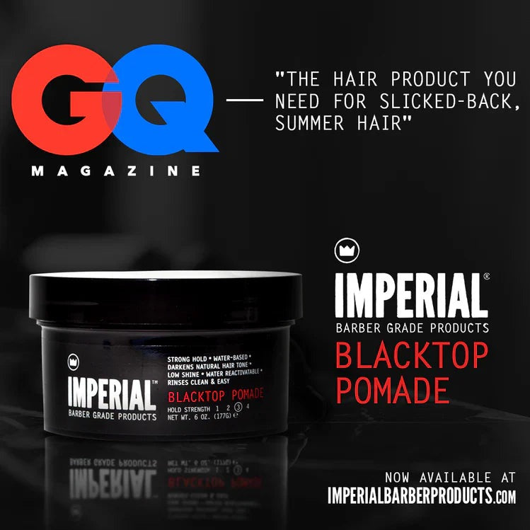 GQ feature on Imperial Blacktop Pomade
