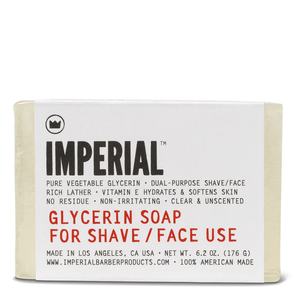 Glycerin Shave/Face Soap (Bar)