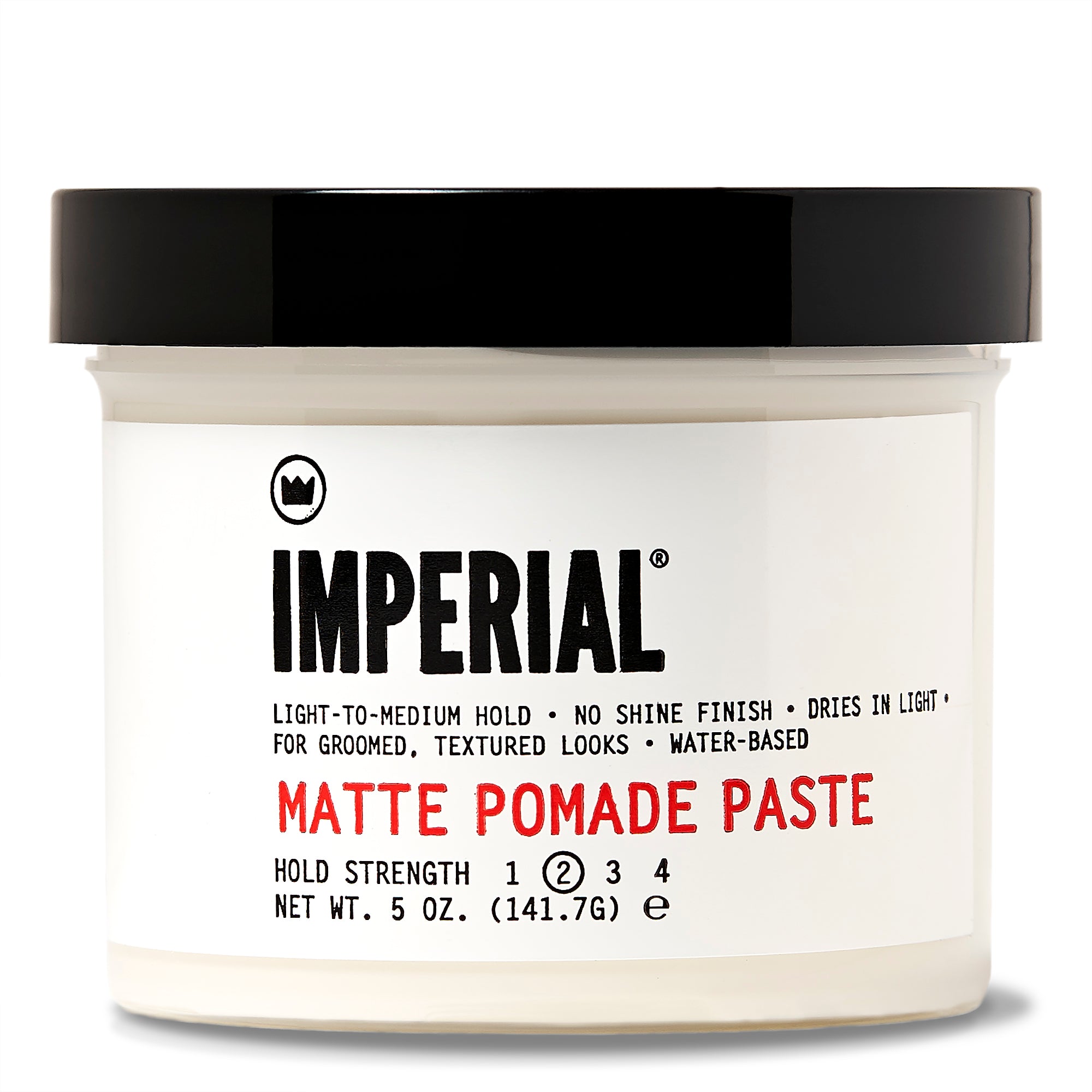 MATTE POMADE PASTE 5 OZ - FRONT